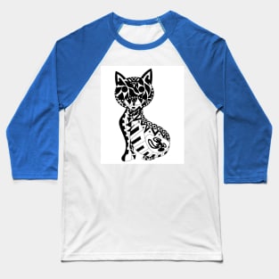 kawaii cat ecopop Baseball T-Shirt